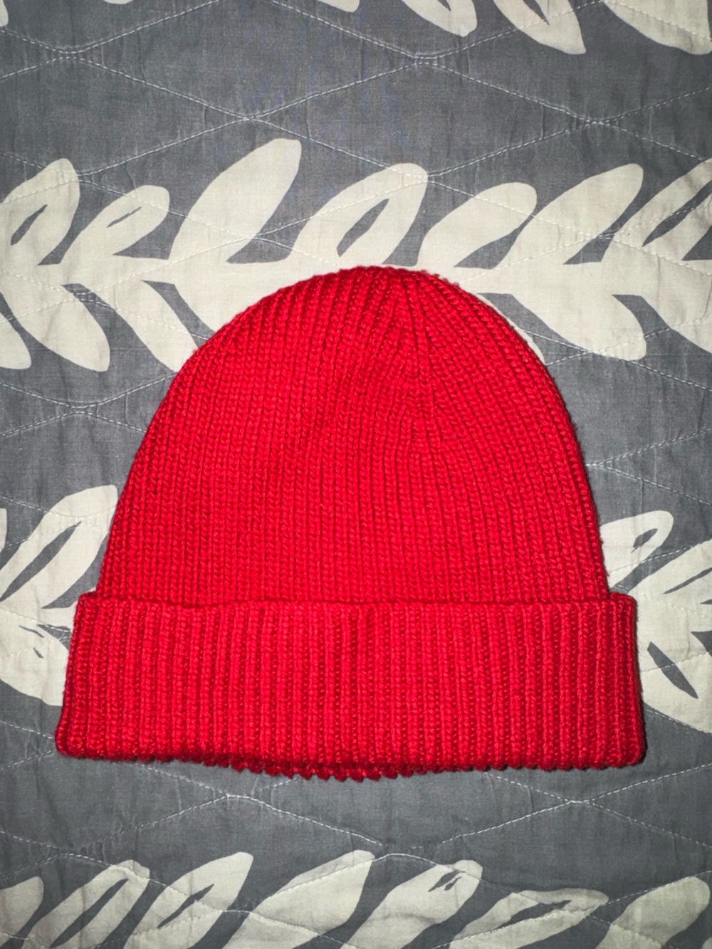 Old Navy One-Size Red Ribbed Women's hat